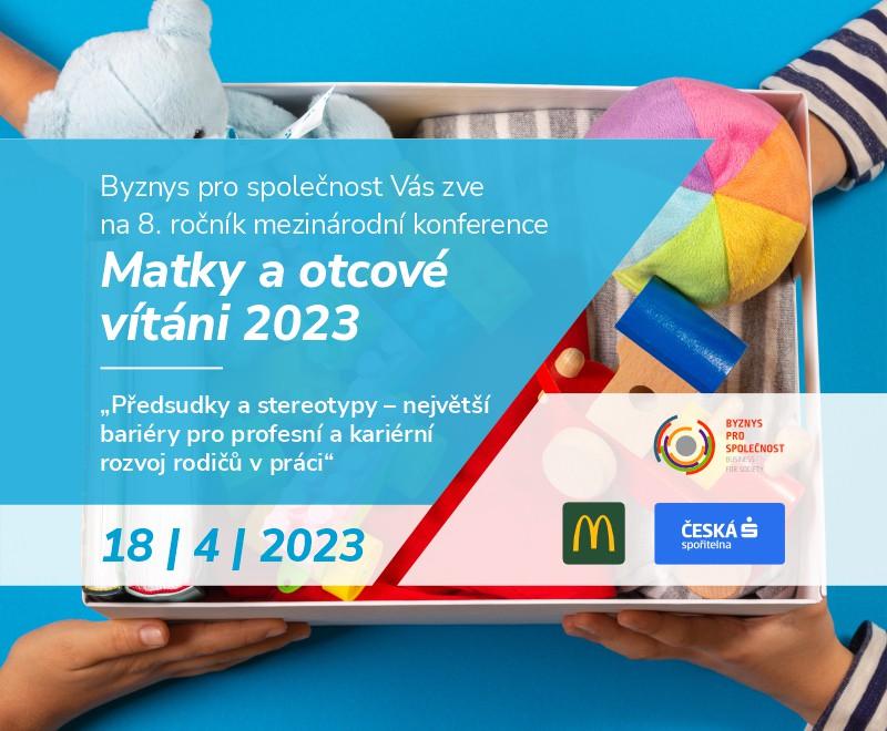 Mezinárodní konference - Matky a otcové vítáni 2023