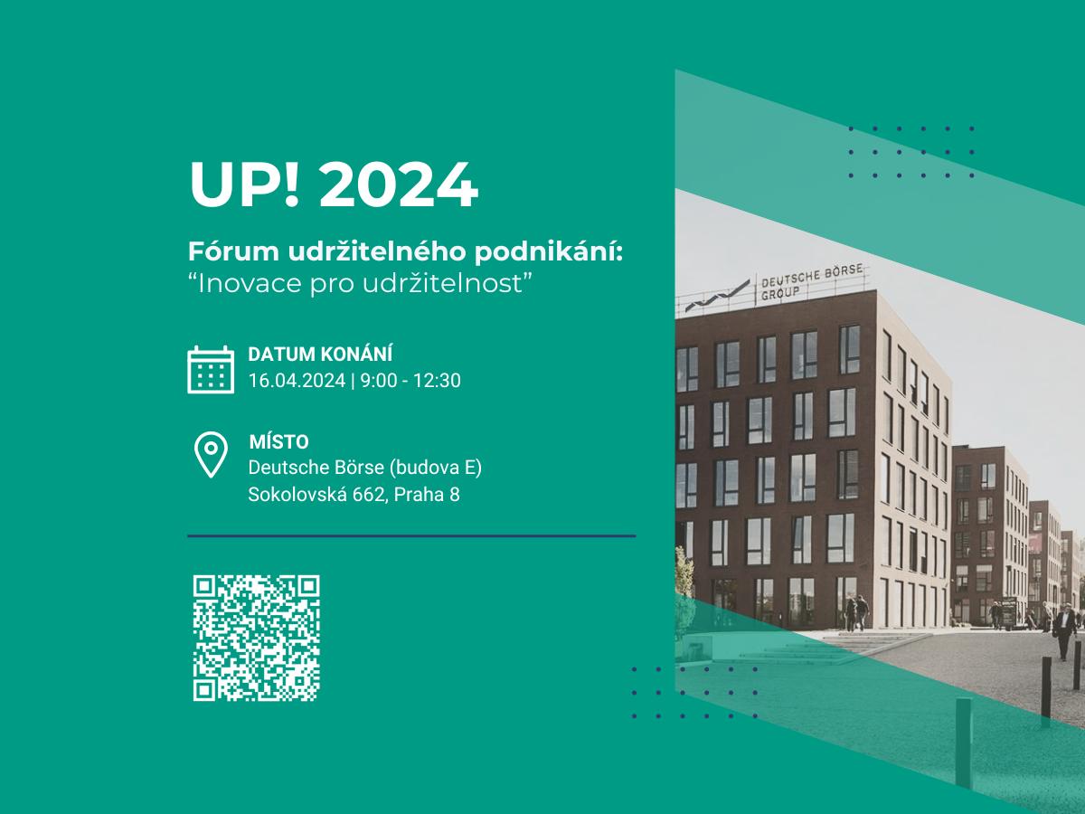 Innovation is the key to a sustainable future. UP Sustainable Business Forum! 2024