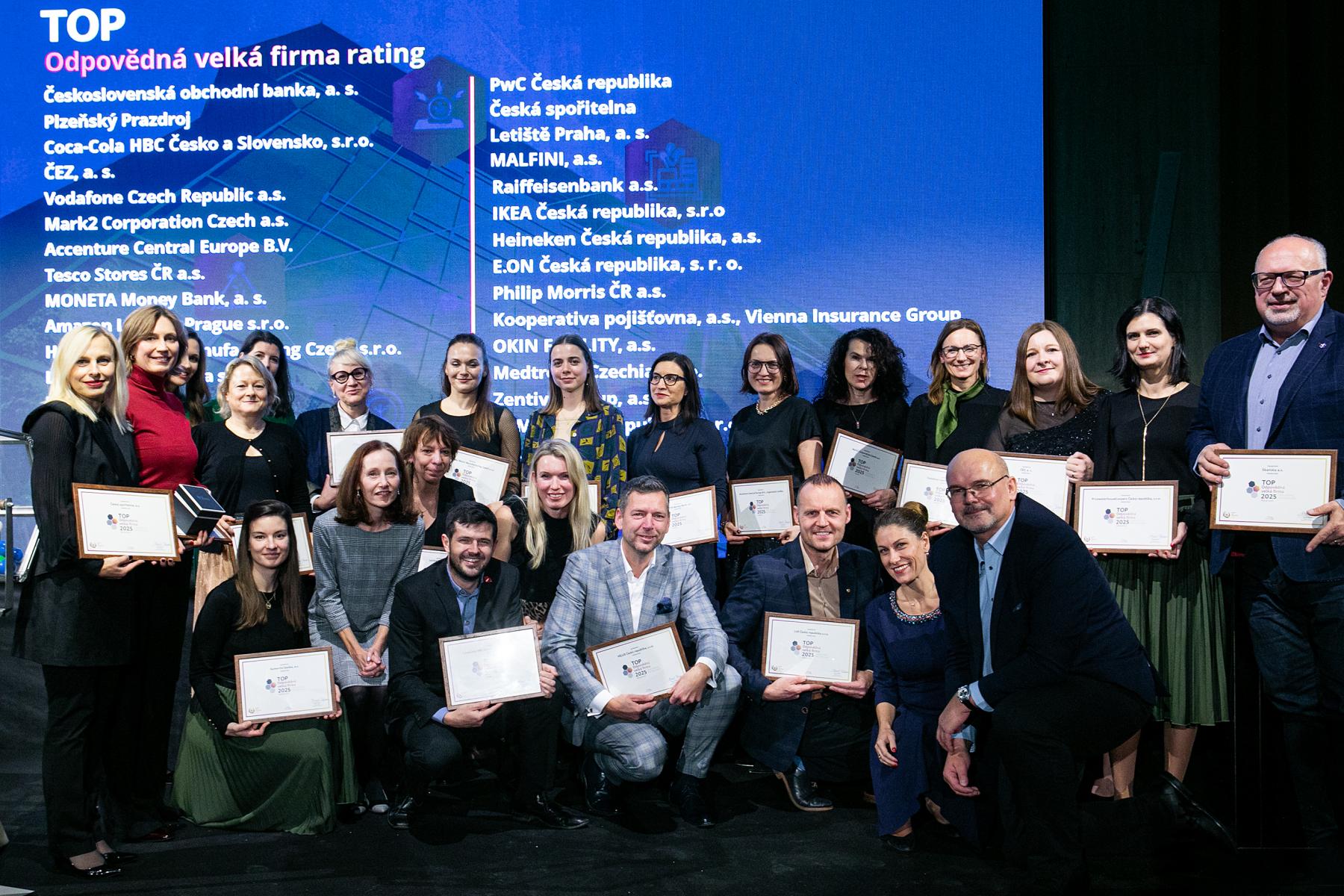22 let, které změnily český byznys: TOP Odpovědná firma 2025