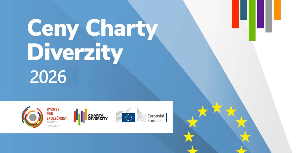 Registrace do 2.ročníku Cen Charty Diverzity 2026 otevřeny!