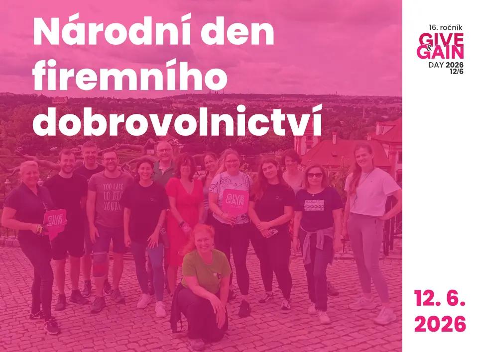 Give & Gain Day 2026 – oslava společenské odpovědnosti!